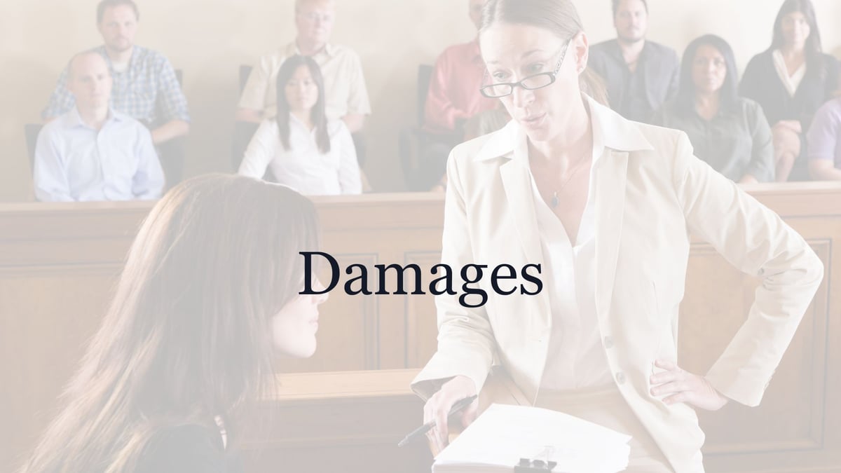 Cross-exams on damages