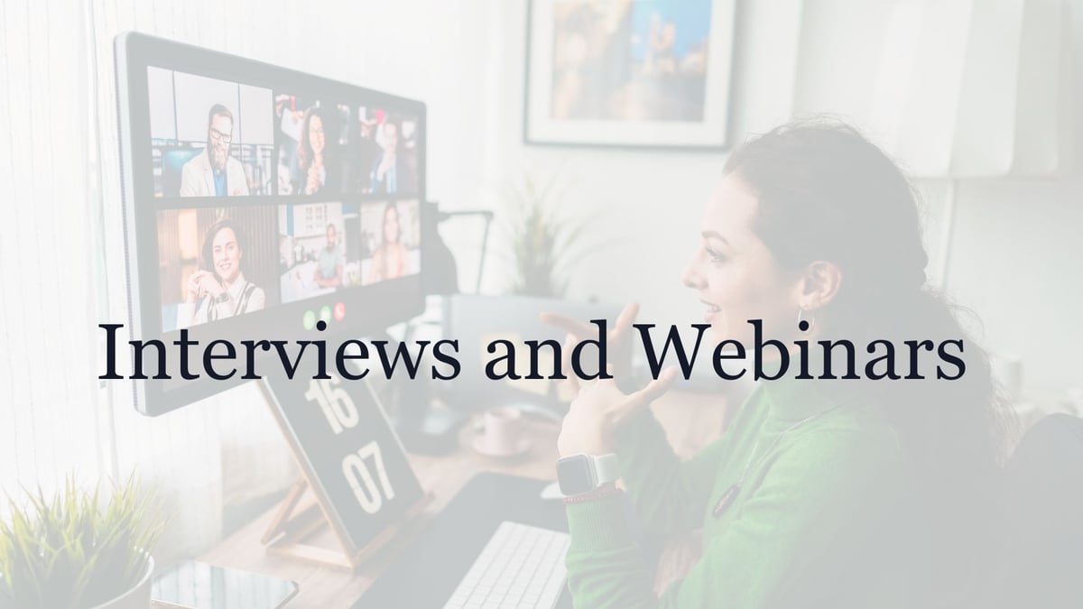 Watch our interviews and webinars featuring the nation's top trial pros. 